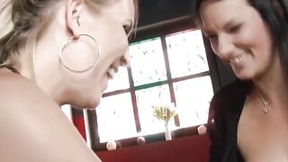 Lesbian Anal Play with Hot Redhead & Brunette - Sexy Siren Seduction