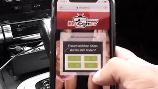 Outdoor Sex Adventures - Blondie Babe Fucked in Public Parking Lot