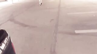 Outdoor Sex Adventures - Blondie Babe Fucked in Public Parking Lot