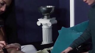 Anal Lesbian Orgy - Sex Toys Party with Hot Blonde Babes
