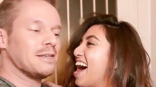 First Date Surprise! Hot Blonde Babe Frida Sate Fucked Hard On The First Night
