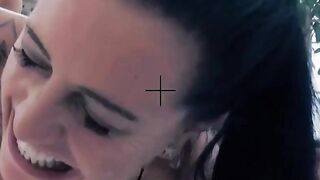 Threesome Frenzy! Hot MILF Sandra Shine & barely legal Anal Slut in Triple Threat