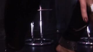 Exotic Beauties - Interracial Couple Fucks Hard With African Vibrators