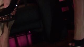 Short-Haired Vixen - Footjob Squirt Showdown