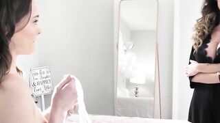 Lesbians Seduction - Older Mom & Daughter Share Sex With Step-Mom