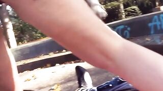 Grandma's Park Adventure - Old Woman Grandmother Fucked By barely legal Man