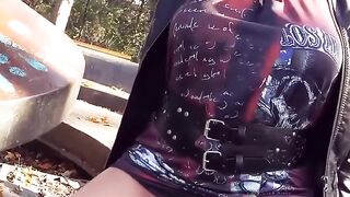 Grandma's Park Adventure - Old Woman Grandmother Fucked By barely legal Man