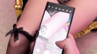 Baby-cumming-hard! - Hot Latina Babe Squirts on Her Boyfriend's Dick