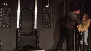Dominatrix Mistress Fucks Her Sex-Slave in Rough BDSM Scene