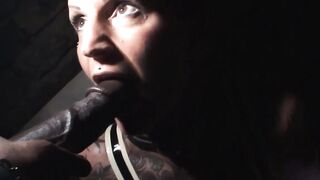 Euro Milf Bitch Rides Big Dick In Latex Gloves And Stockings