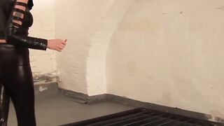 Dominatrix BDSM Mistress Fetishes Her Submissive Slave Boy in Rough Sex