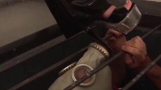 Dominatrix BDSM Mistress Fetishes Her Submissive Slave Boy in Rough Sex