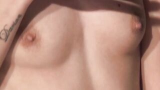 Dark-Haired Honey's Sensual Masturbation Journey