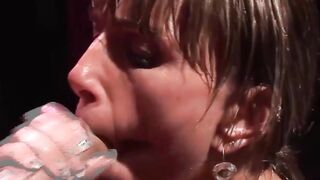 Hot MILF Jumping on Huge Dick - Oil Massage Erotic Sex