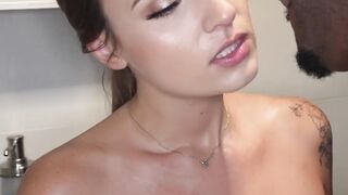 Kinky Wife Swinger's Slutty Daughter Gets Her Throat Fucked By Strangers