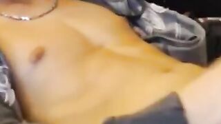 Twinks' Hot Summer Night - Hunks Jack Off in Poolside Orgy