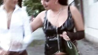 Bondaged Lesbian Threesome - Ass-Fucking Fetish Fantasy With Anal Play