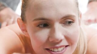 Euro Ass-Piercing Anal Adventure with Hot Babe Rebecca More