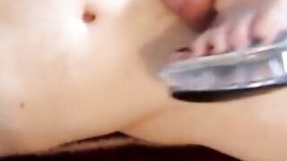 Amateur Foot Worship - Kinky Domination with Red-Haired Goddess