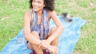 Public Creampie Surprise For Hot Russian Babe