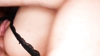 Five Girls Share One Guy's Load - Group Orgy
