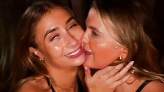 Five Girls Share One Guy's Load - Group Orgy