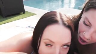 Big-Titty MILF Triple Treat - Angela White & Friends
