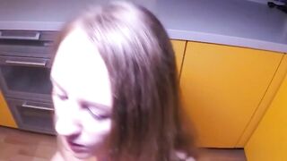 Teen Kitchen Slut #2 (Exclusive) - Raw & Real Teens Fucked Hard