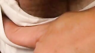 Jeremy Johnsons' White Briefs - Hot Guy Jack Off In Public