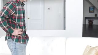 Sexy-Nerdy college girl Seduces Stepmother's Old Man In Classroom - HD