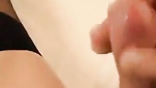 Cross-Dressing Teen Jerks Off In Lingerie And Shoots A Load - HD