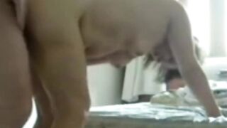 Stepsister's Hot MILF Gets Creampied In Doggy Style