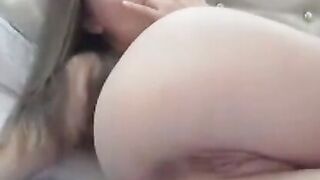 Petite Cutie Lives Cam - Masturbates & Shows Off Perky Natural Boobs