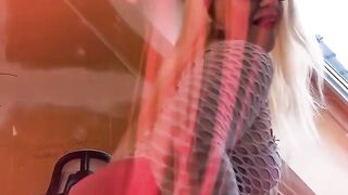 Chubby Glasses Babe Mellia Sun Gets Fucked By A Snake In The Woods