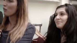 Outdoor Sex Blind Date - Casting Call Turns Into A Wild Orgy
