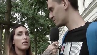 Outdoor Sex Blind Date - Casting Call Turns Into A Wild Orgy