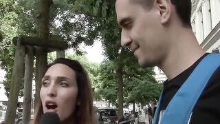 Outdoor Sex Blind Date - Casting Call Turns Into A Wild Orgy
