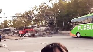 Teenage Vixens On Wheels - Outdoor Public Teasing And Fucking