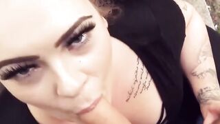 Chubby European Teen Gets Picked Up For A Wild Ride