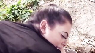 Chubby European Teen Gets Picked Up For A Wild Ride