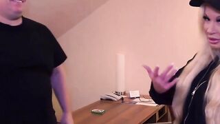 Fit Girl Shows Curvy Guy How to Lose Weight Through Exercise