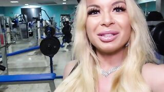 Fit Girl Shows Curvy Guy How to Lose Weight Through Exercise