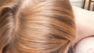 Blondes Bustin' Out! Teenager Lucy Heart Shows Off Her Sexual Skills
