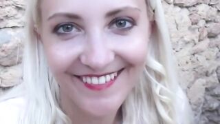 Blondie's Outdoor Adventure - Point Of View Sexcapade With A Slender Babe