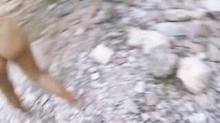 Blondie's Outdoor Adventure - Point Of View Sexcapade With A Slender Babe