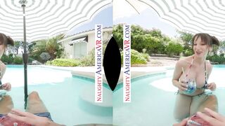 Fireworks Night - Three Way with Hot Blonde Bombshells Alexis Fawx & October Rain