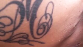 Ink-Splattered Blondie Fucked Hard in Real Life Sex Scene