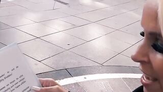 Blondes Get It Best! Hot Mom Picked Up For A Wild Outdoor Fuck Fest