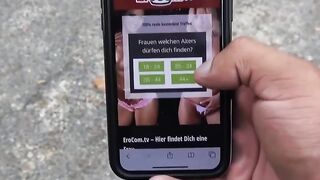 Public Blowjob & Sexual Adventure in Glasses With Snake Eyes