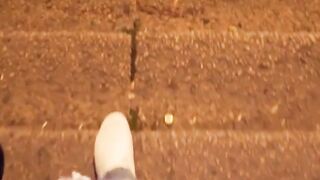 Public Blowjob & Sexual Adventure in Glasses With Snake Eyes